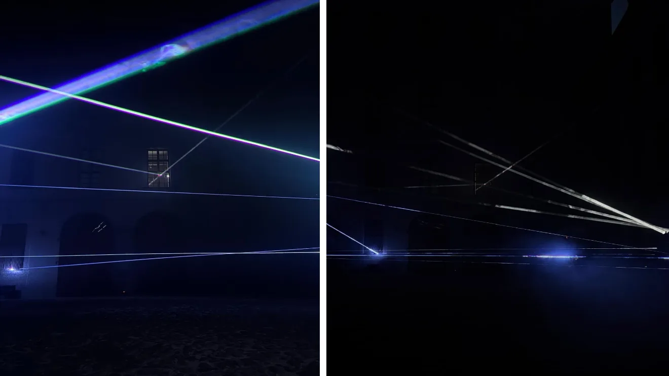 Instalace Maxima Velčovského Letem světlem by Mercedes-Benz - Signal Festival 2026