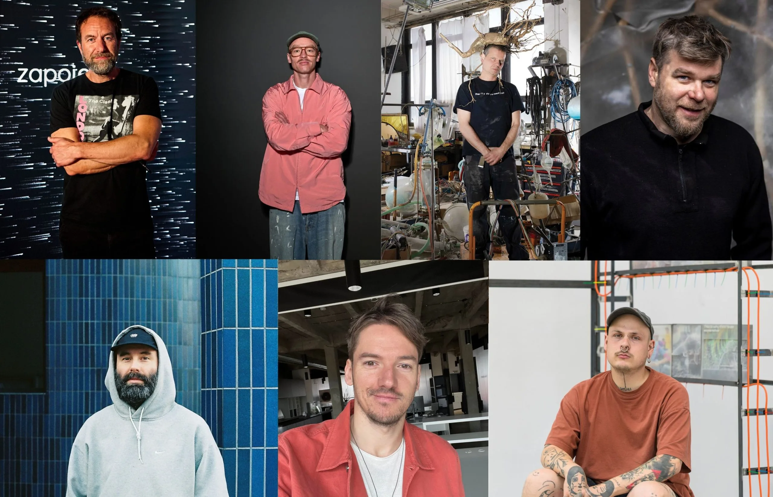 Čeští umělci v programu Signal Festivalu 2026 - Zahraniční kurátorský program: Milan Cais, Alex J. Jindrák, Krištof Kintera, Jakub Nepraš, Jakub Pešek, Jan Sládečko, Jan Slanina