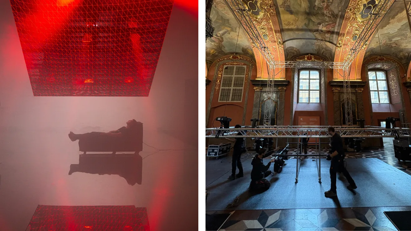 Gábor Kitzinger, András László Nagy, Rozi Mákó → X Kinetic Techno Sculpture